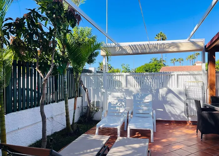 Santa Barbara Tropical By Alquiler De Sueno - 2 Private Terraces Маспаломас